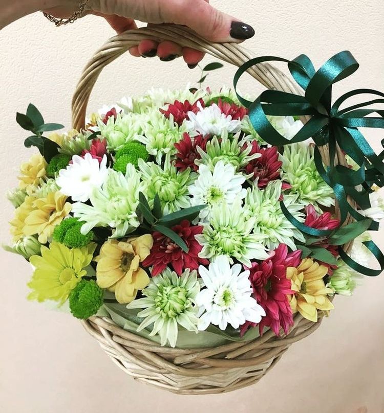 Композиция №398 в корзине